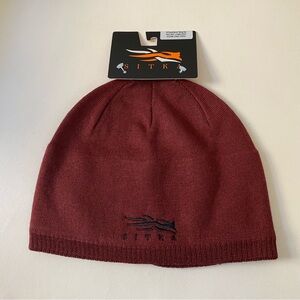 New with tag Sitka Wheatland wool blend lightweight hat beanie OS